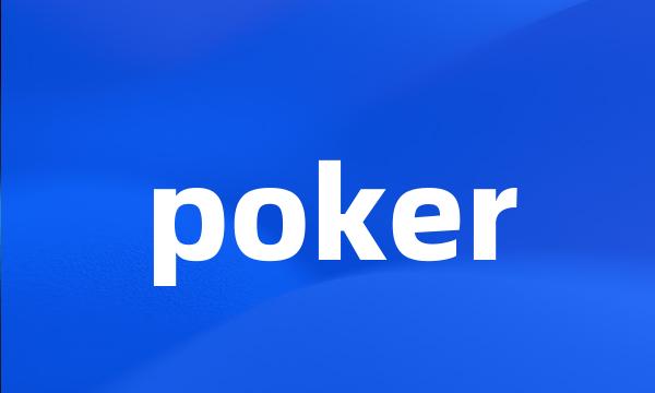 poker