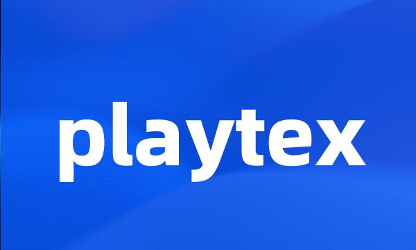 playtex