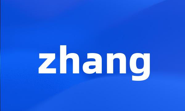 zhang