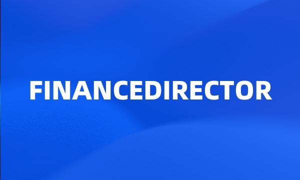 FINANCEDIRECTOR