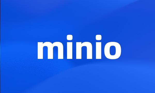 minio