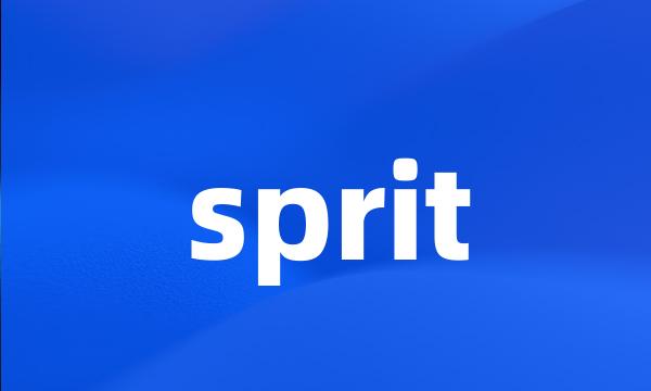 sprit