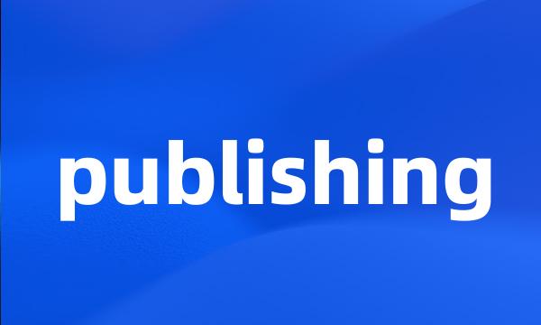 publishing