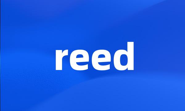 reed