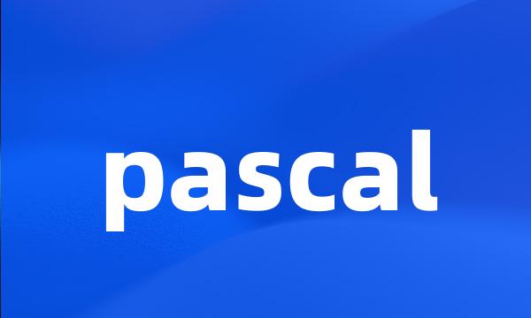 pascal