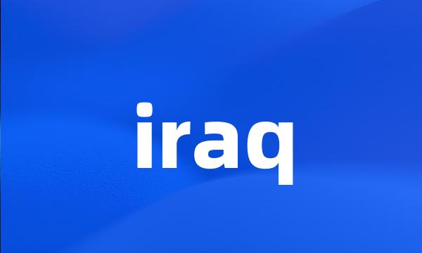 iraq