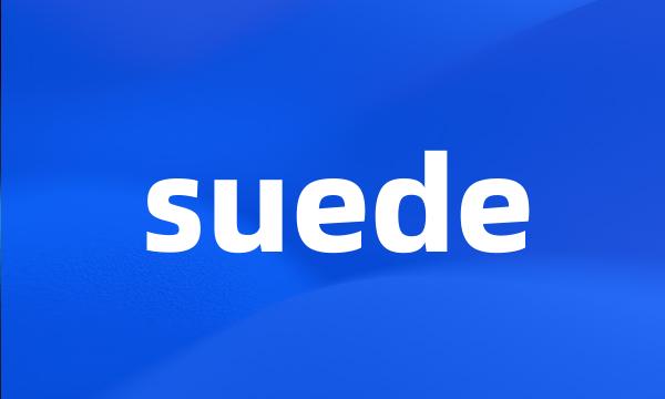 suede