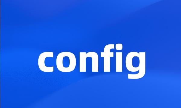 config