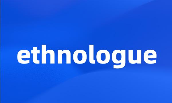 ethnologue