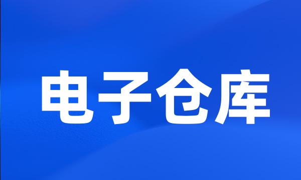 电子仓库