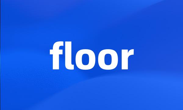 floor