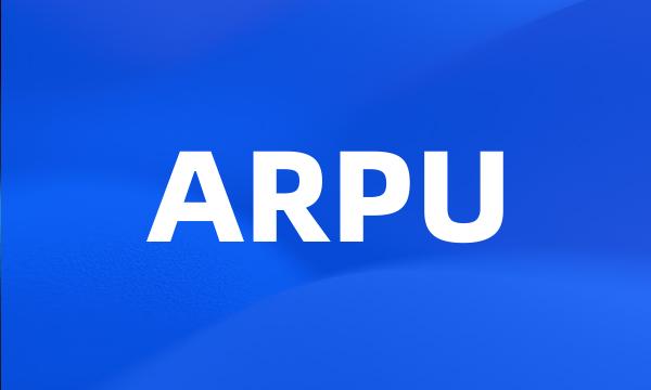 ARPU