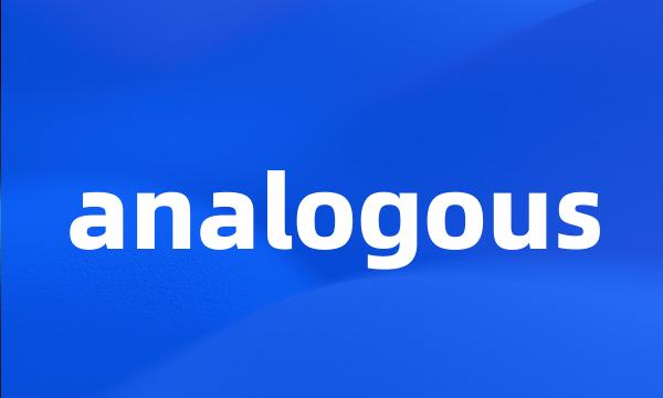 analogous