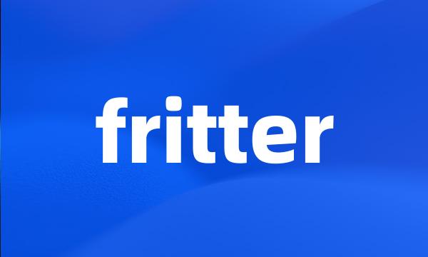 fritter