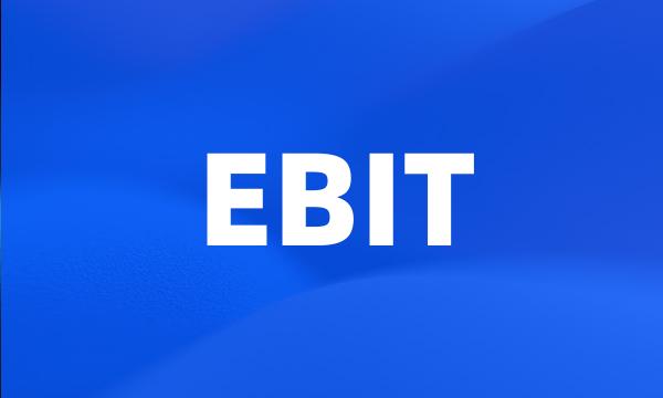 EBIT