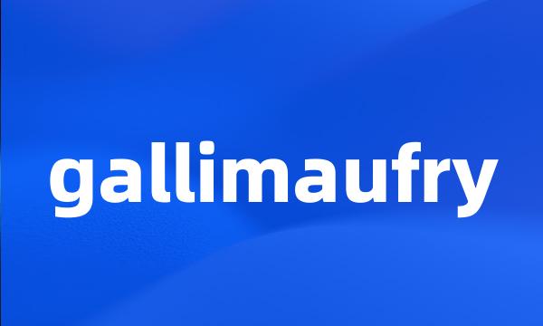 gallimaufry