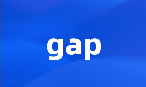 gap