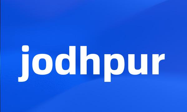 jodhpur