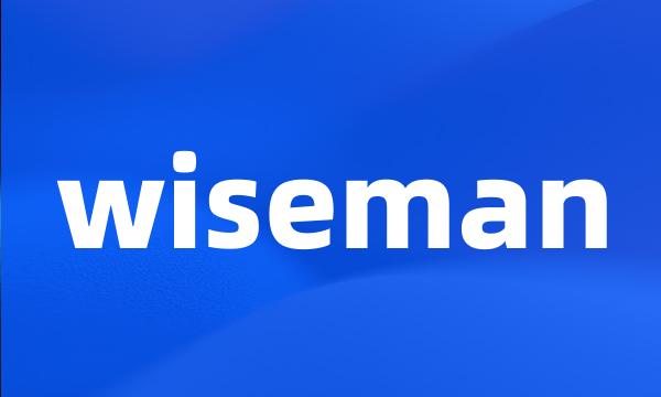 wiseman