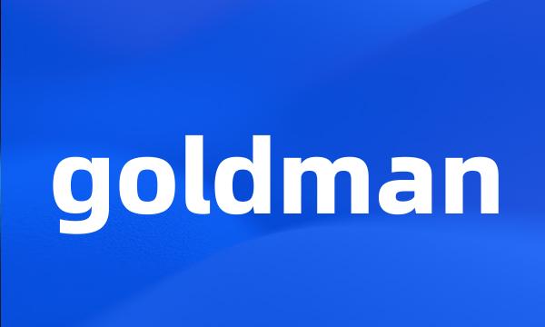 goldman