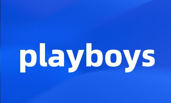 playboys