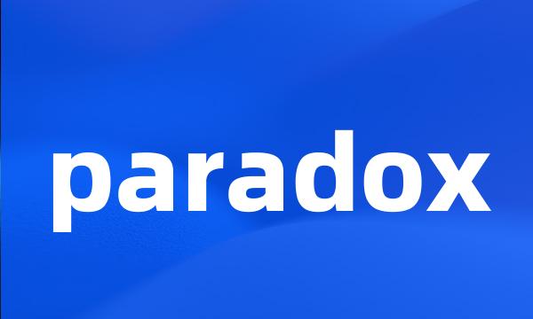 paradox