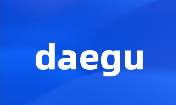 daegu