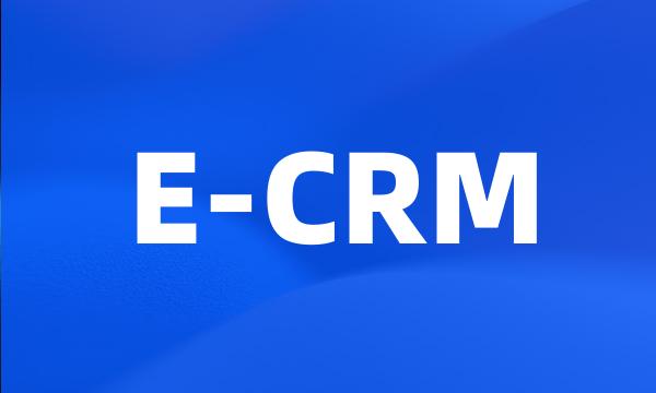 E-CRM