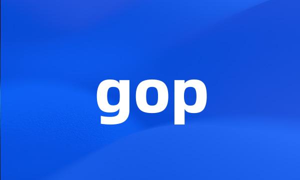 gop