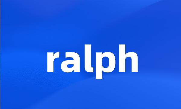 ralph