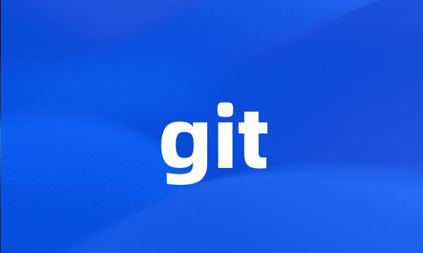 git