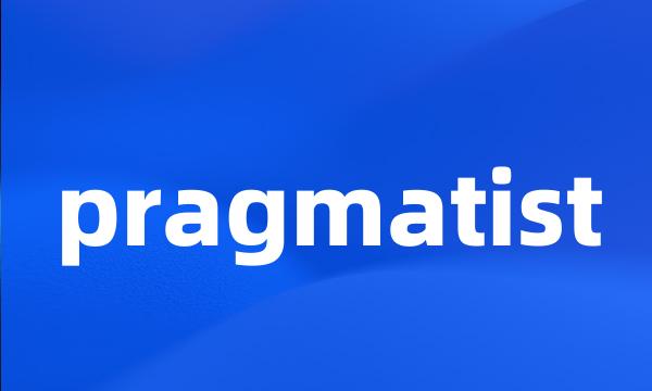 pragmatist