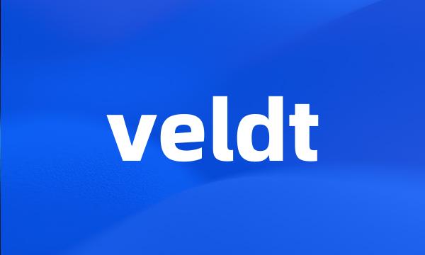 veldt