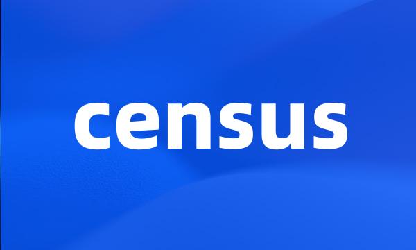 census