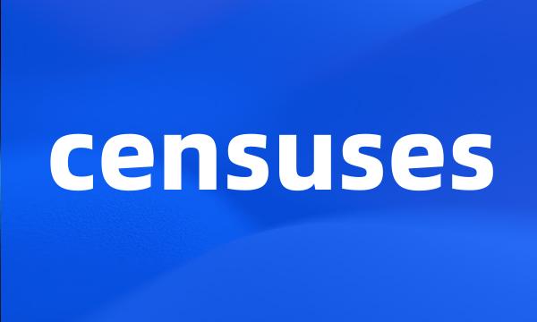 censuses