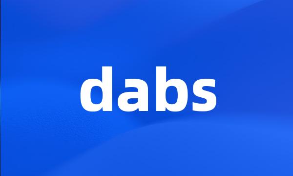 dabs