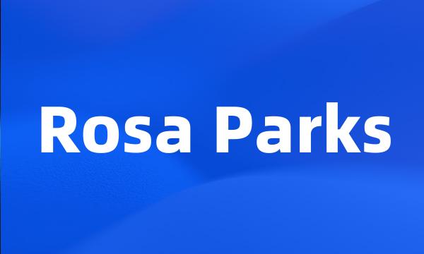 Rosa Parks