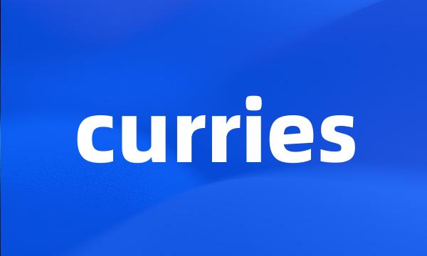 curries