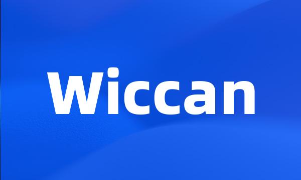 Wiccan