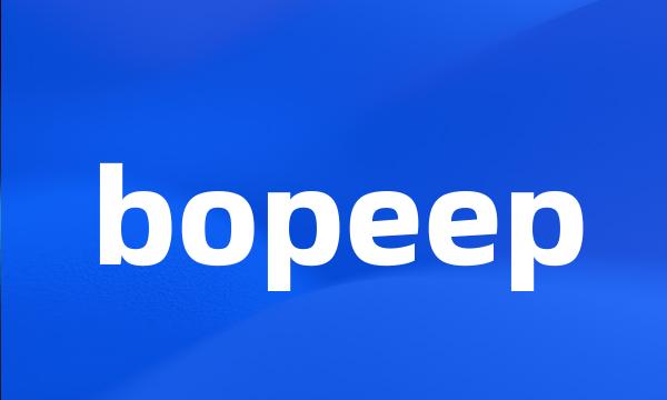 bopeep