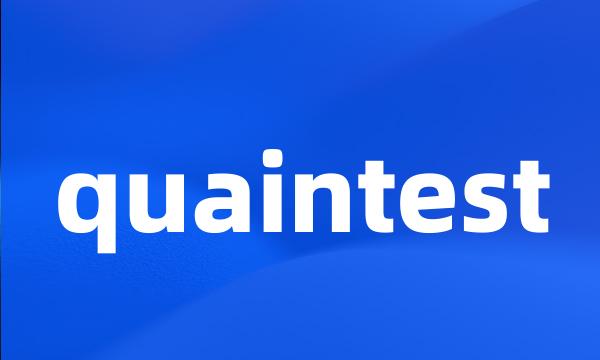 quaintest