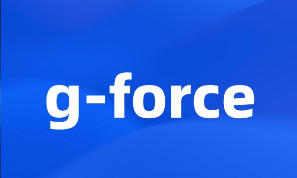 g-force