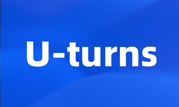 U-turns