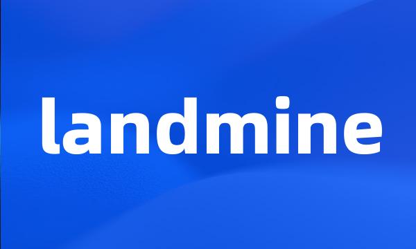 landmine