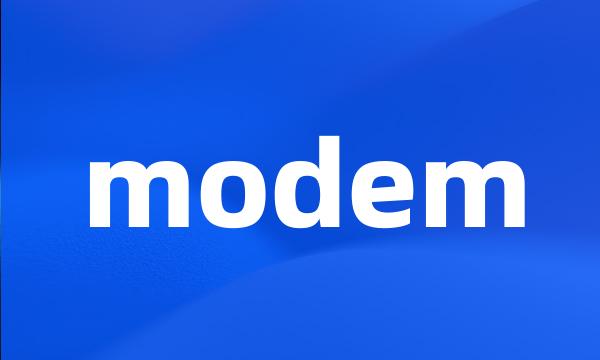 modem