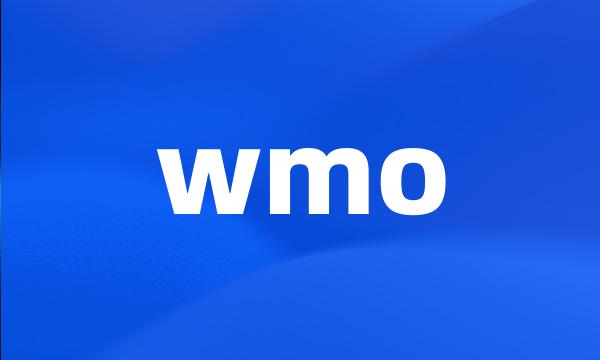 wmo