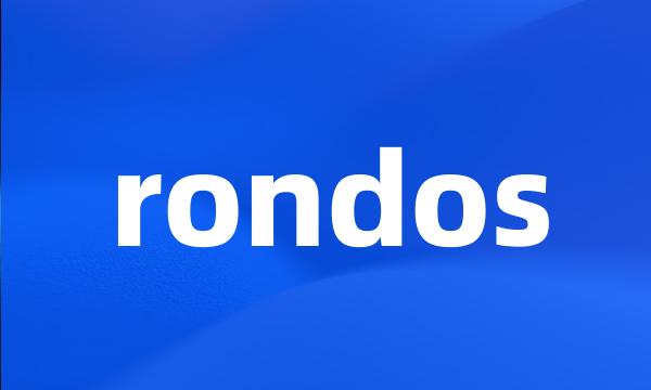 rondos