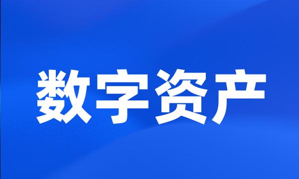 数字资产