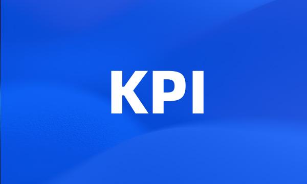 KPI