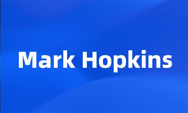 Mark Hopkins